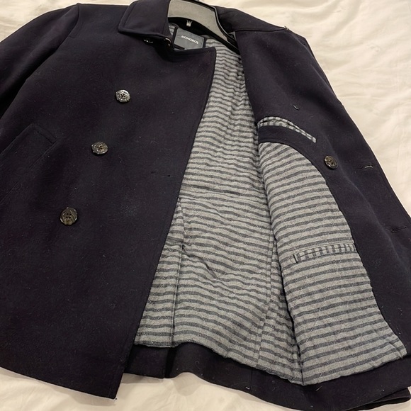 Bonobos navy wool peacoat - Picture 6 of 7